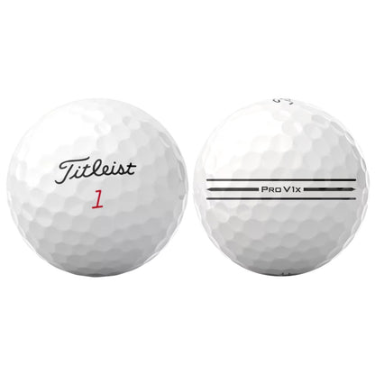 Titleist Pro V1x Aim Enhanced Alignment Golf Balls