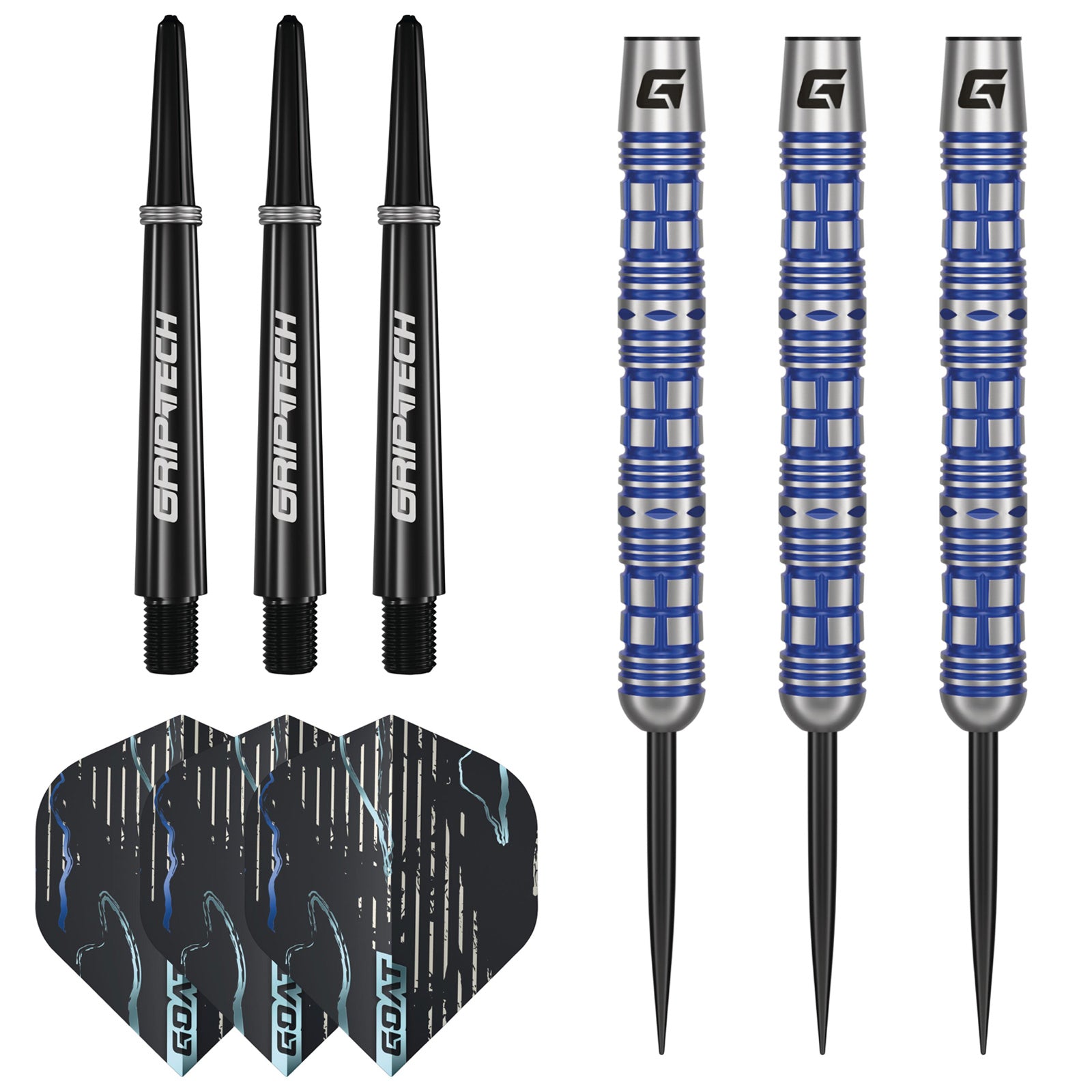 GOAT Surfer Steel Tip 80% Tungsten Darts Set