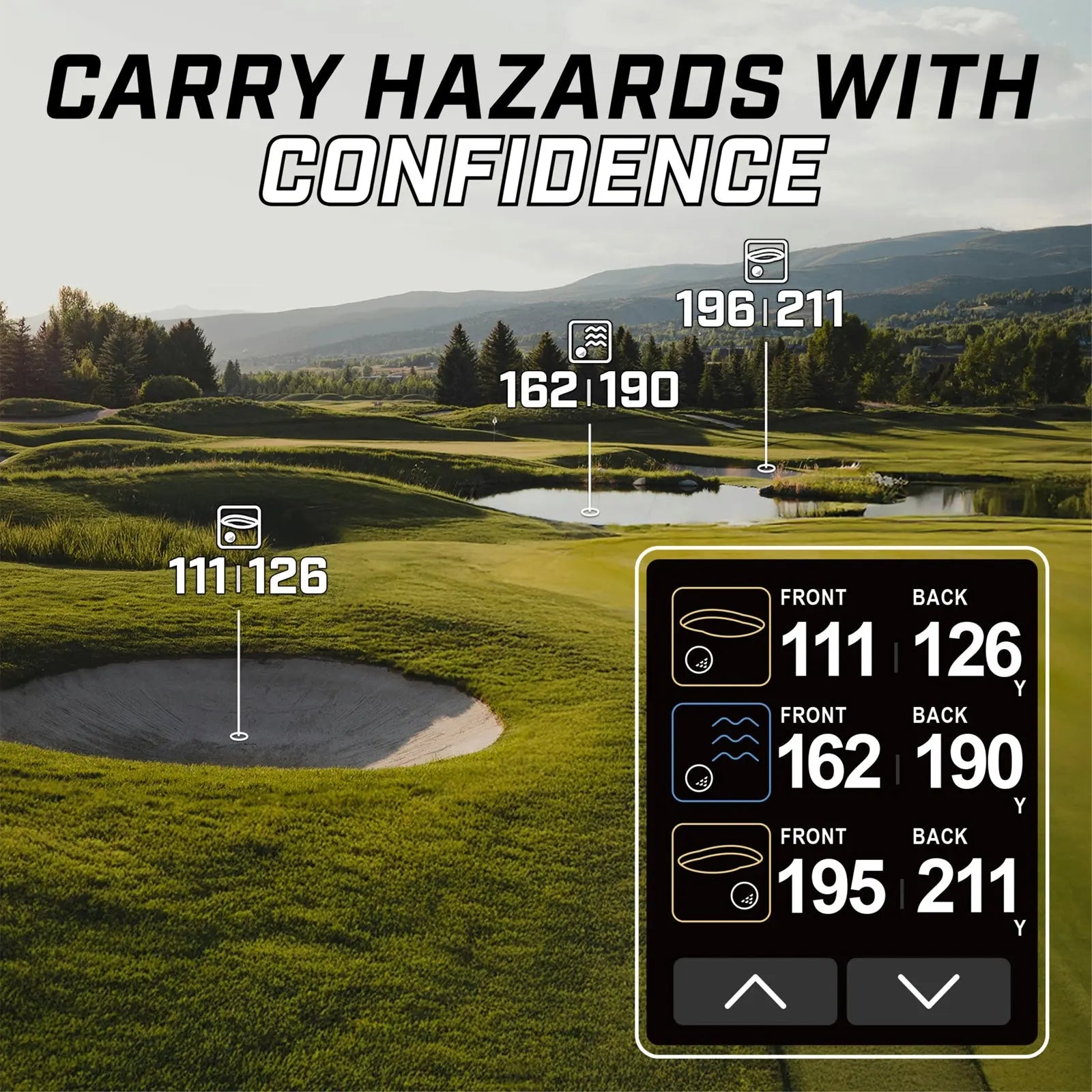 Izzo Golf Swami Max Touch GPS
