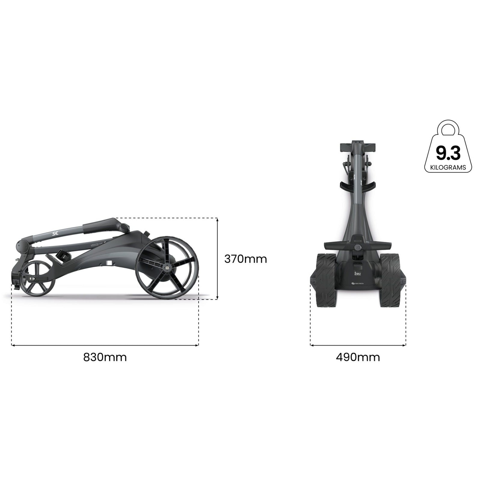 2026 Motocaddy SE Electric Golf Trolley Cart