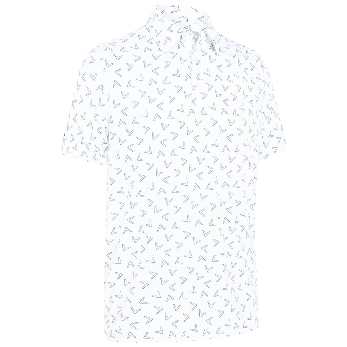 Callaway Mens Chev Print Polo Shirt