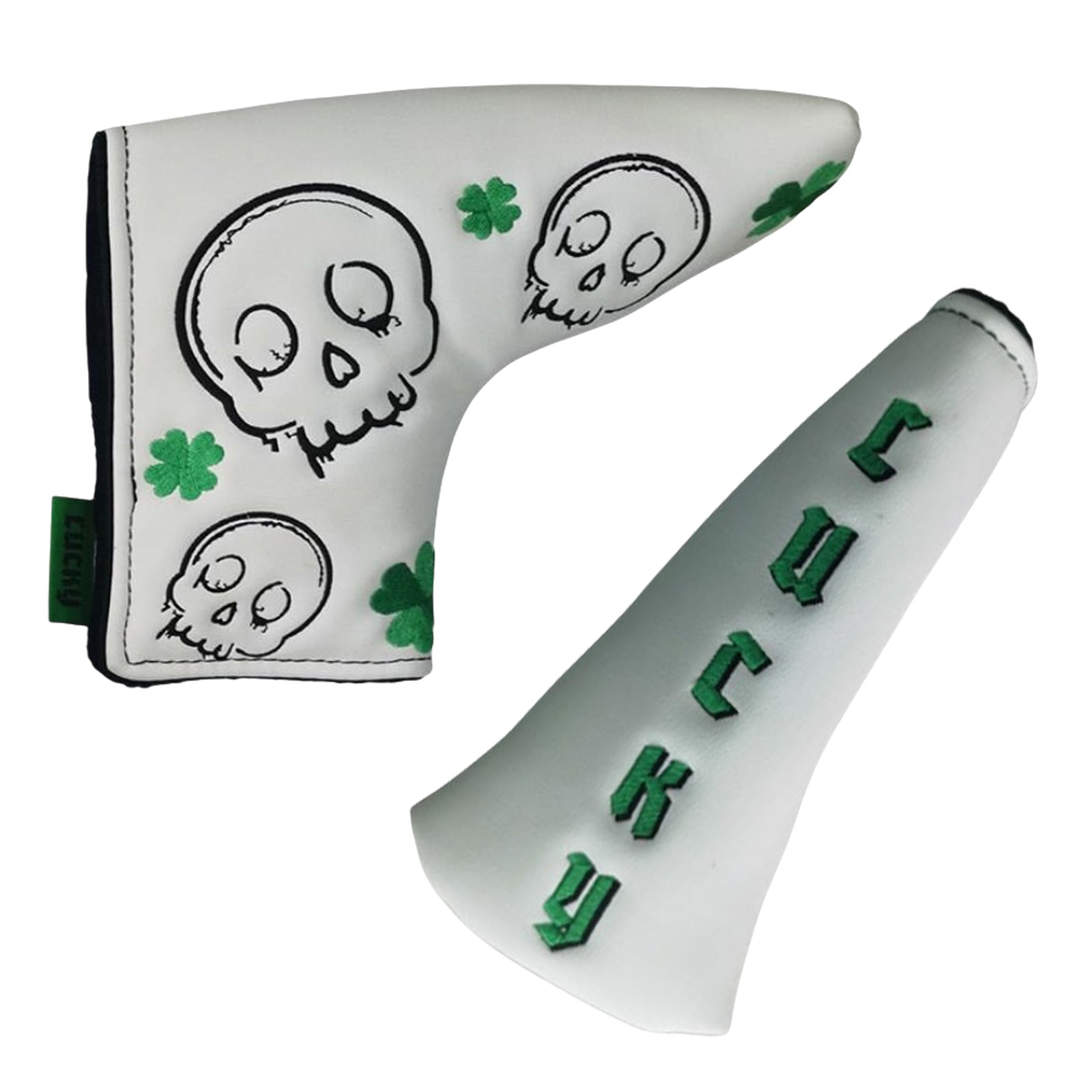 Legend Lucky Skull Headcovers - White