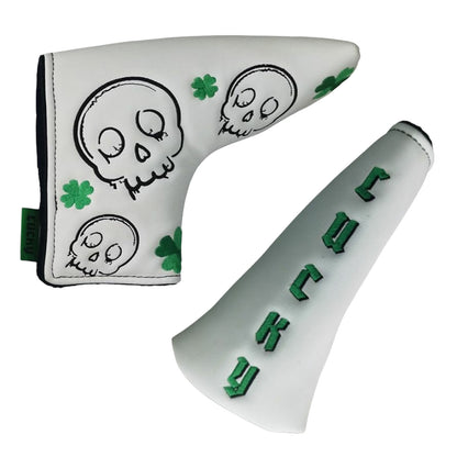 Legend Lucky Skull Headcovers - White