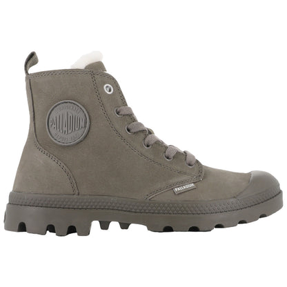 Palladium Ladies Pampa Hi Side-Zip Nubuck Boots