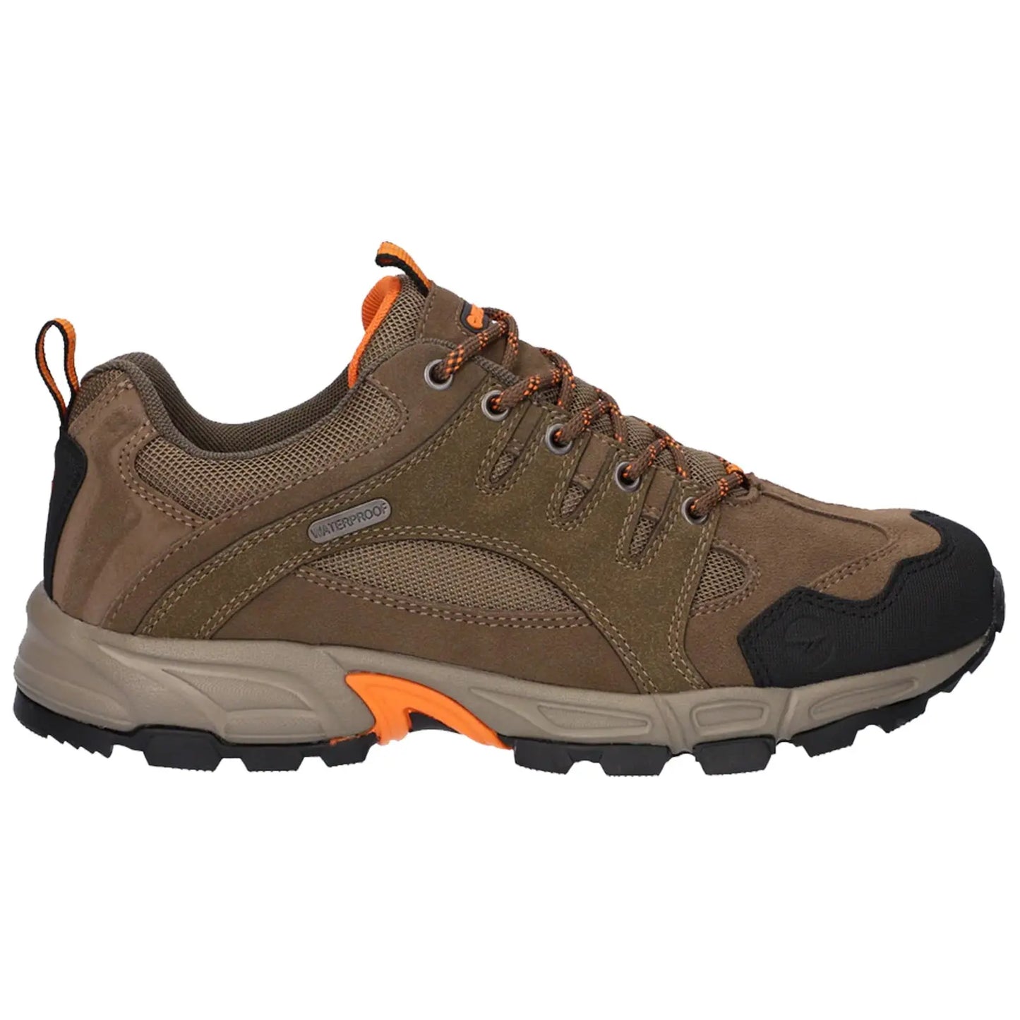 Hi-Tec Mens Auckland Lite Shoes Brown