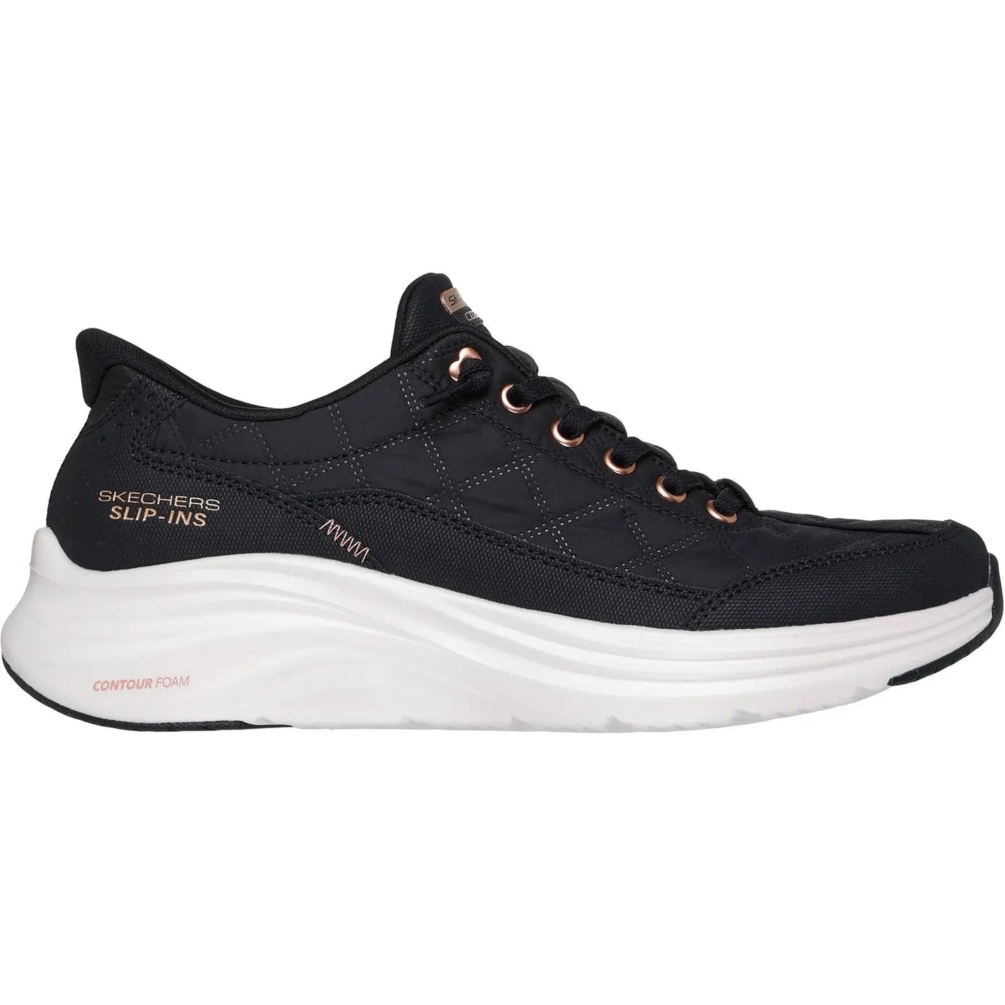 Skechers Ladies Slip-ins Contour Foam Golden Hour Trainers
