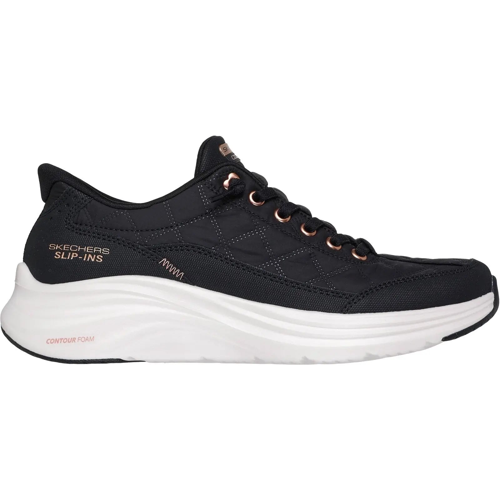 Skechers Ladies Slip-ins Contour Foam Golden Hour Trainers