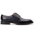 Base London Mens Sleeve Waxy Derby Shoes