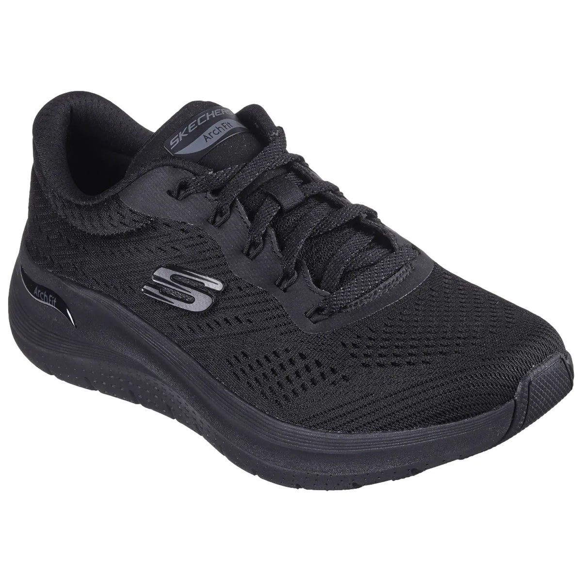 Skechers Ladies Arch Fit 2.0 Big League Trainers - 4 UK / Black