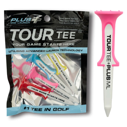 Tour Tee Plus Launch Range - Premium Golf Tees