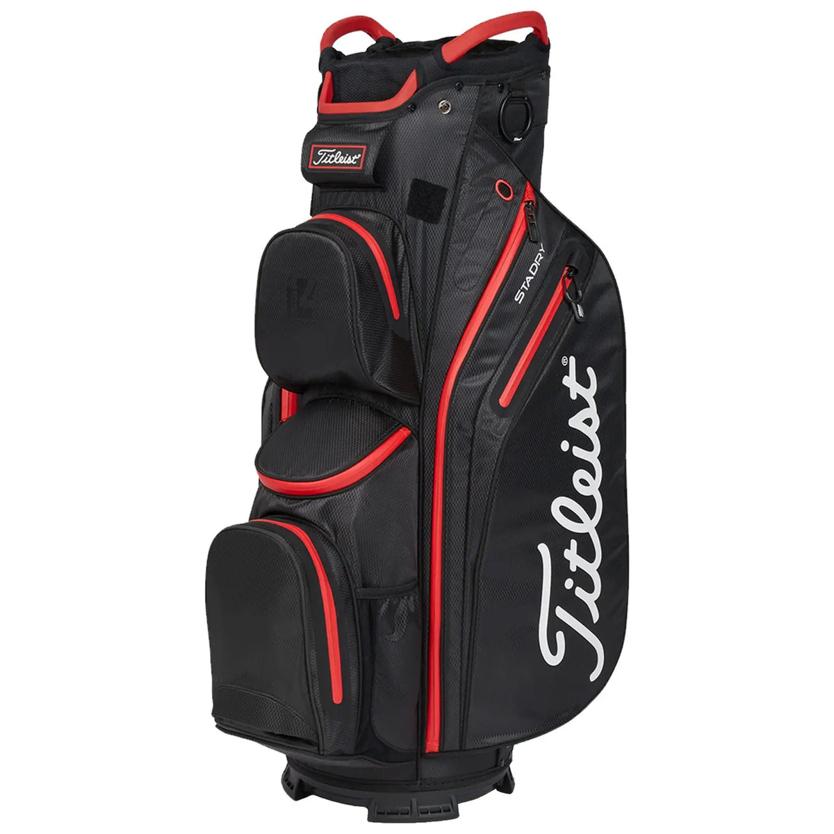 Titleist Cart 14 StaDry Golf Cart Bag Black/Red