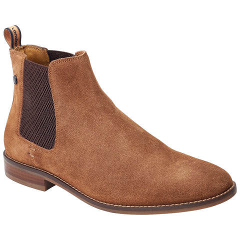 Base London Mens Virgil Suede Chelsea Boots