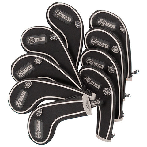 Pro-Tekt Zipped Iron Set Magnetic Headcovers (9 Piece)