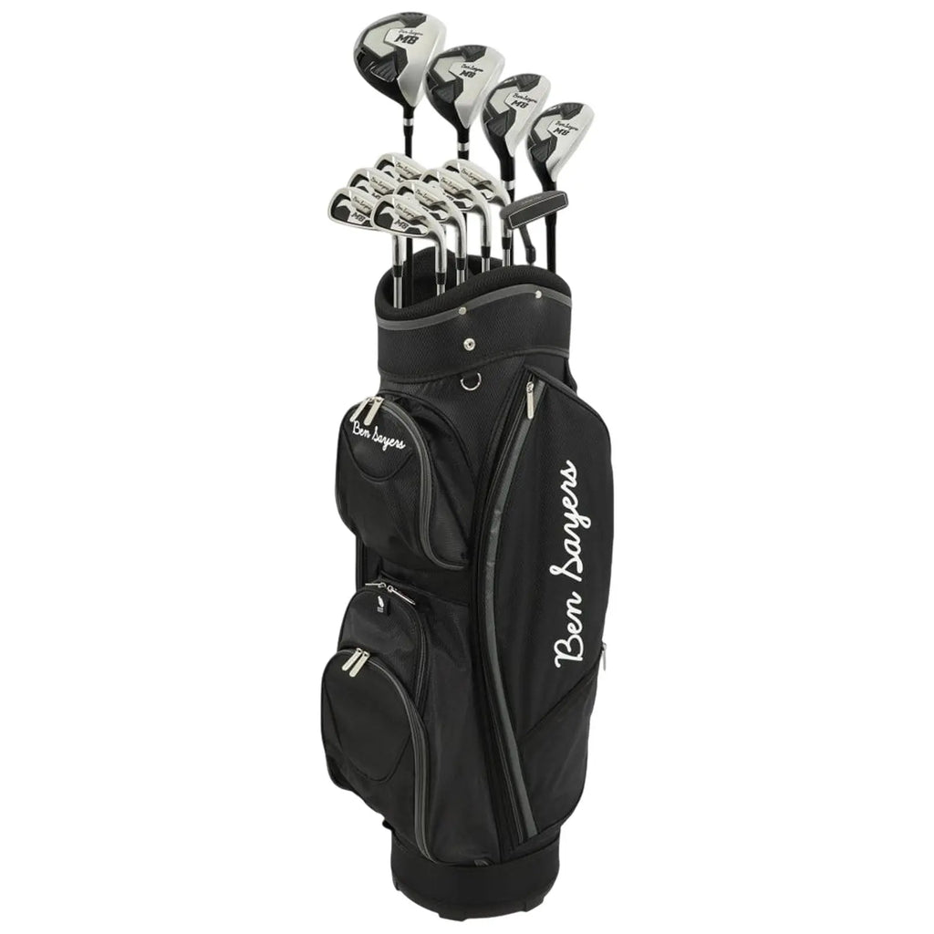 Left Handed Ben Sayers Mens M8 Cart Bag Package Set (13 Piece)