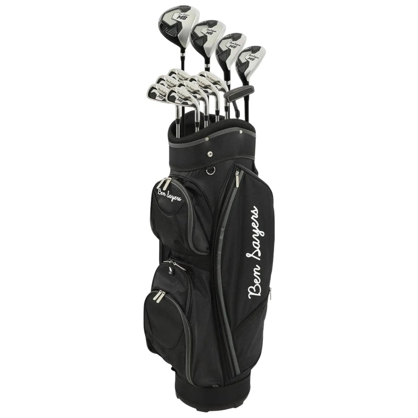 Left Handed Ben Sayers Mens M8 Cart Bag Package Set (13 Piece)