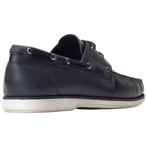 Base London Mens Stern Boat Shoes