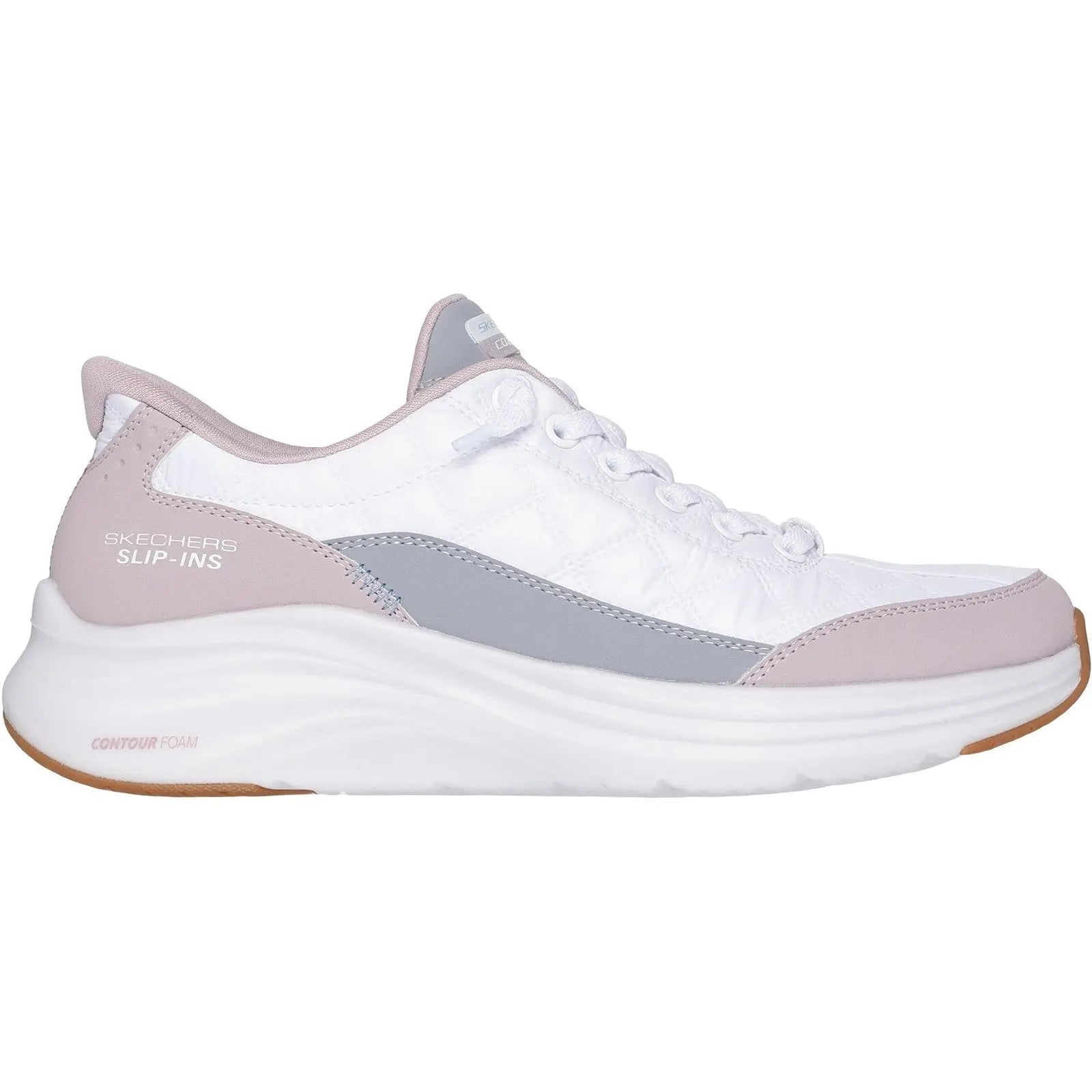 Skechers Ladies Slip-ins Contour Foam Cozy Fit Trainers