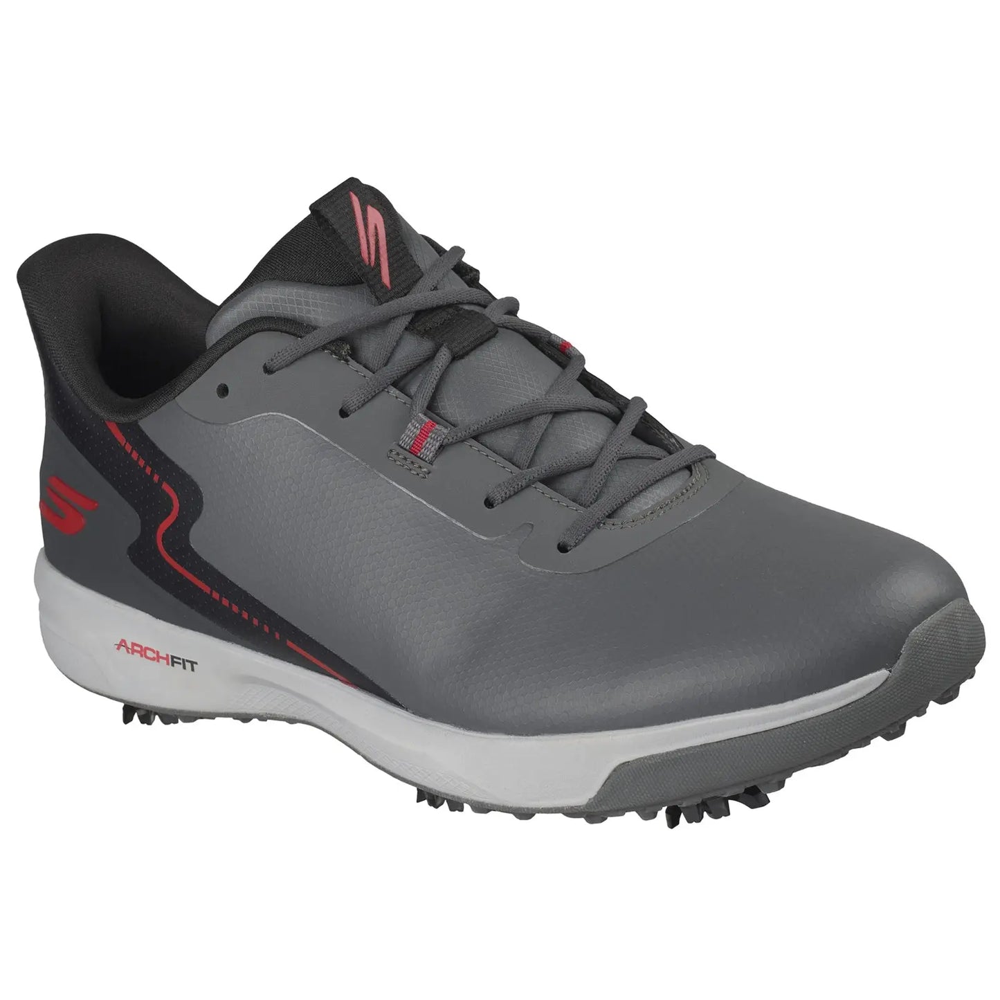 Skechers Mens Elite Vortex Rival Spiked Golf Shoes 214139 CHAR