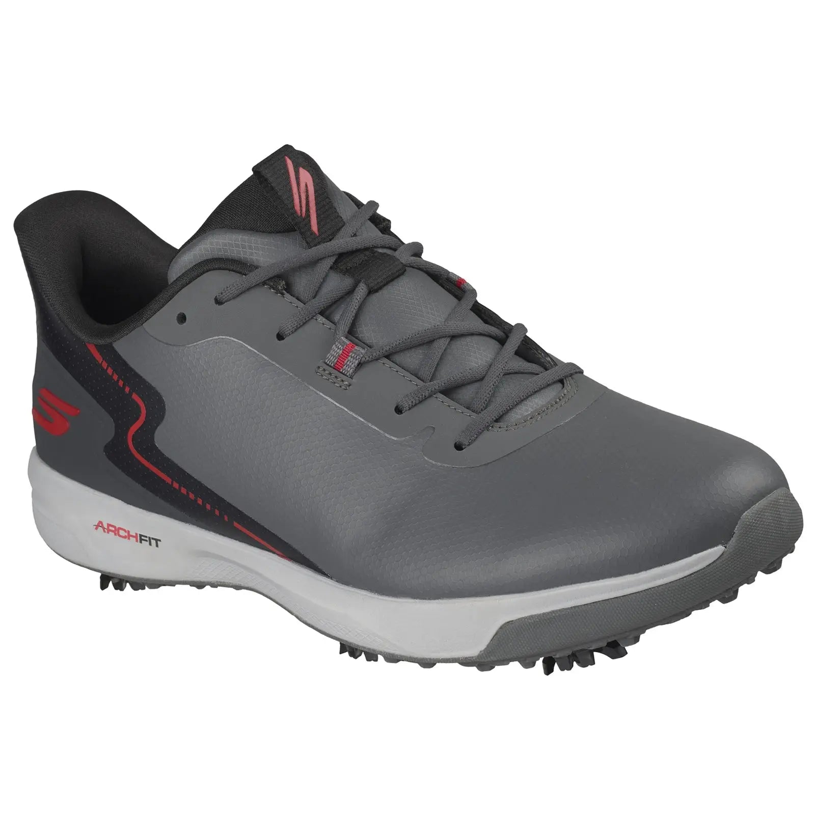 Skechers Mens Elite Vortex Rival Spiked Golf Shoes 214139 CHAR
