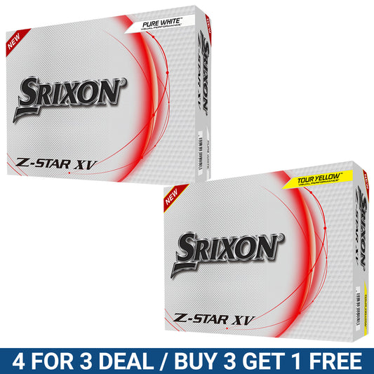 Srixon Z-Star XV Golf Balls - 4 FOR 3 DEAL
