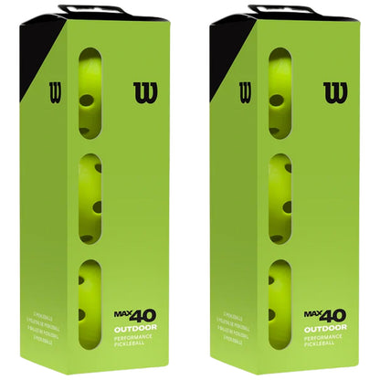 Wilson Max 40 Outdoor Pickleball Balls
