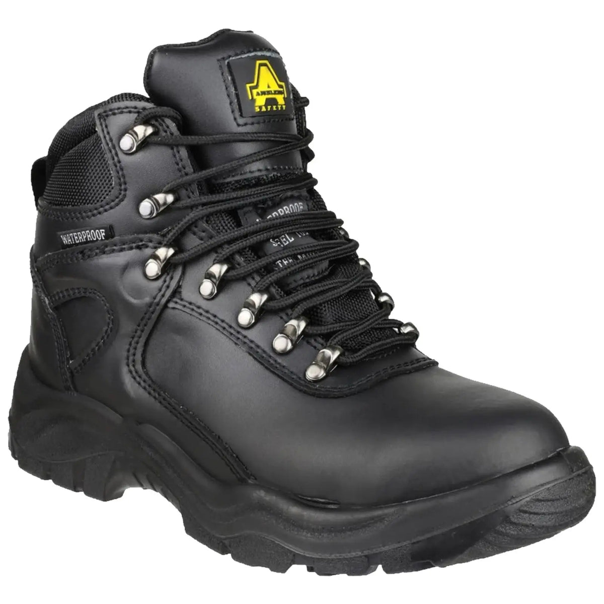 Amblers Safety Mens FS218 S3 SRC Safety Boots - Black / 3