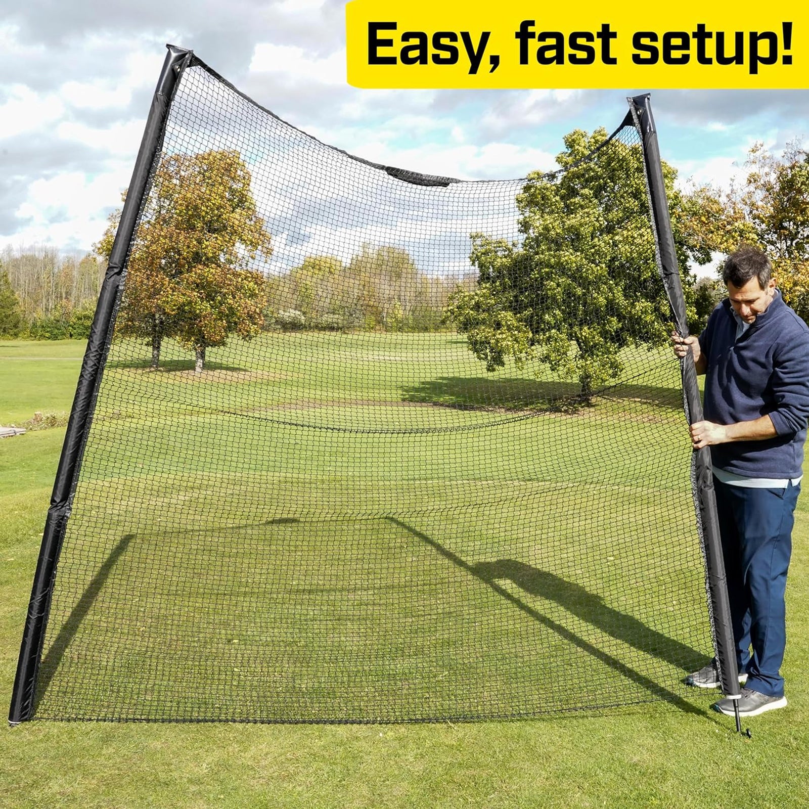 Izzo Golf Insta Hitting Net 8x8ft