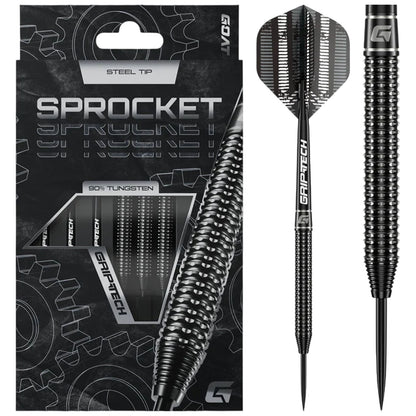 GOAT Sprocket Steel Tip 90% Tungsten Darts Set
