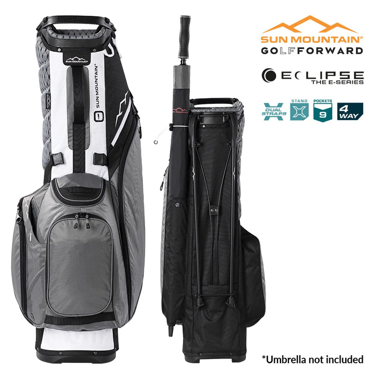 Sun Mountain Eclipse 2.5 Lite Golf Stand Bag