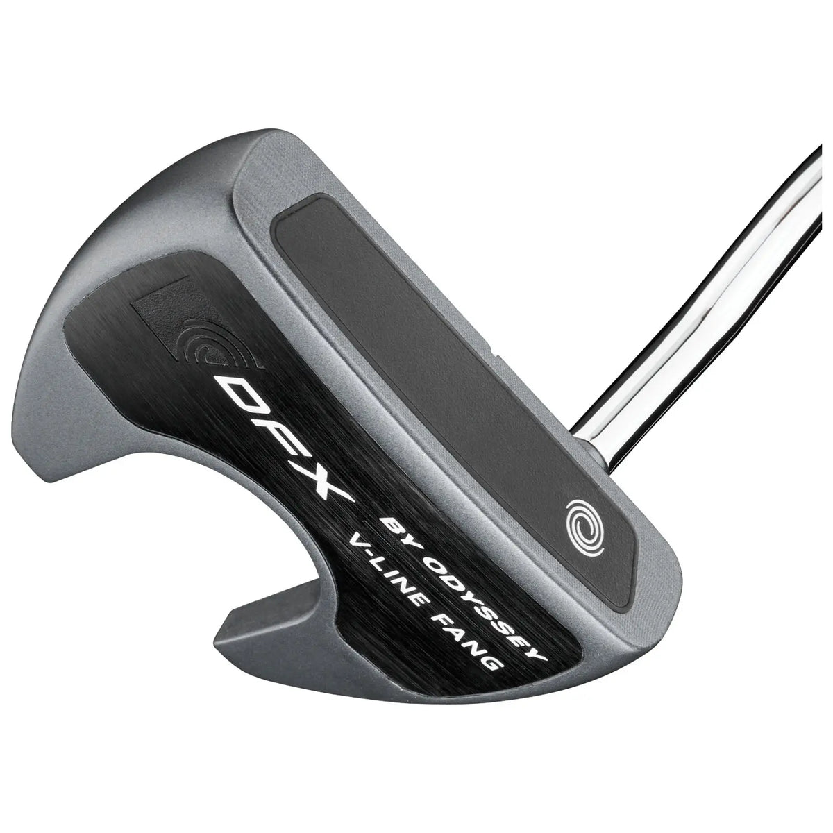 Odyssey Mens DFX V-Line Fang DB Putter (Oversize Grip)