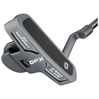 Odyssey Mens DFX 2-Ball Blade CH Putter (Oversize Grip)