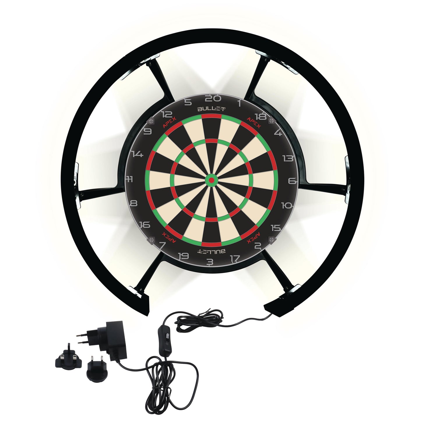 Bullet Dartboard Radion 300 Light 5/6 LED Ring BT7400160