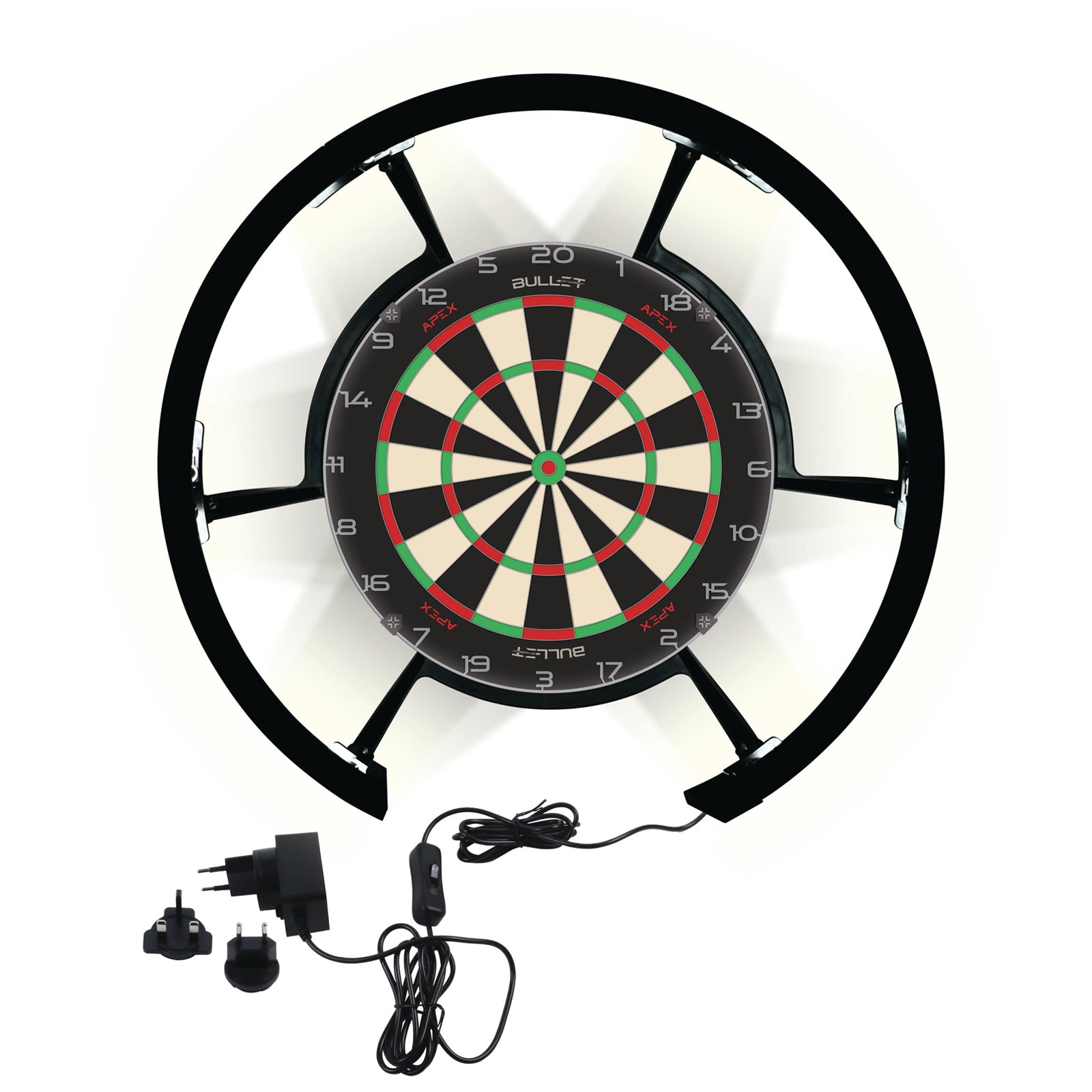 Bullet Dartboard Radion 300 Light 5/6 LED Ring BT7400160