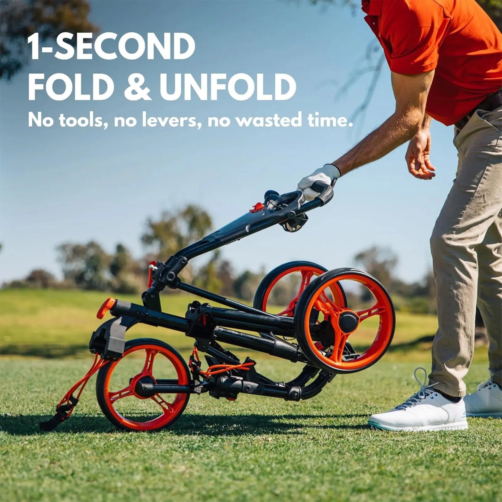 Skymax Qwik Fold 3.0 Golf Trolley Cart