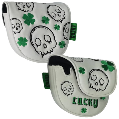Legend Lucky Skull Headcovers - White