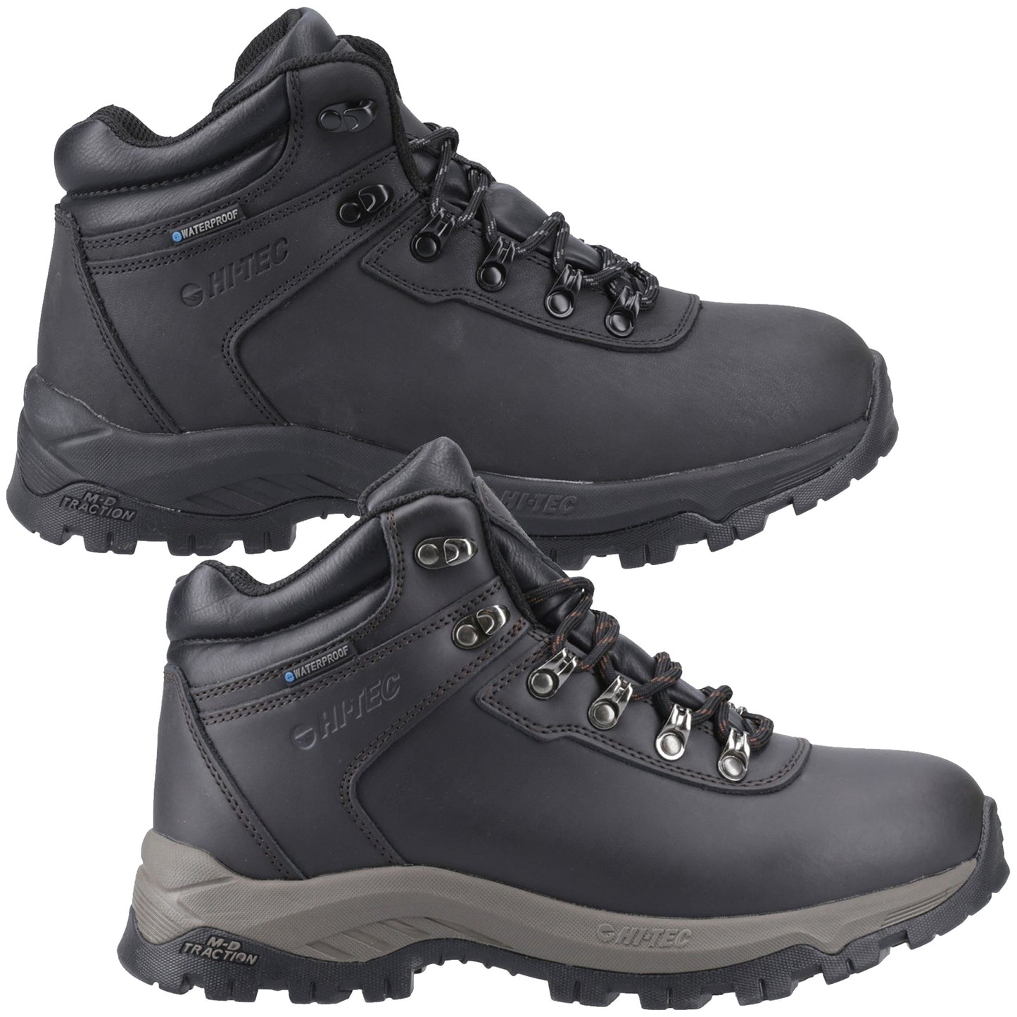 Hi-Tec Mens Eurotrek Lite Waterproof Hiking Boots O006607
