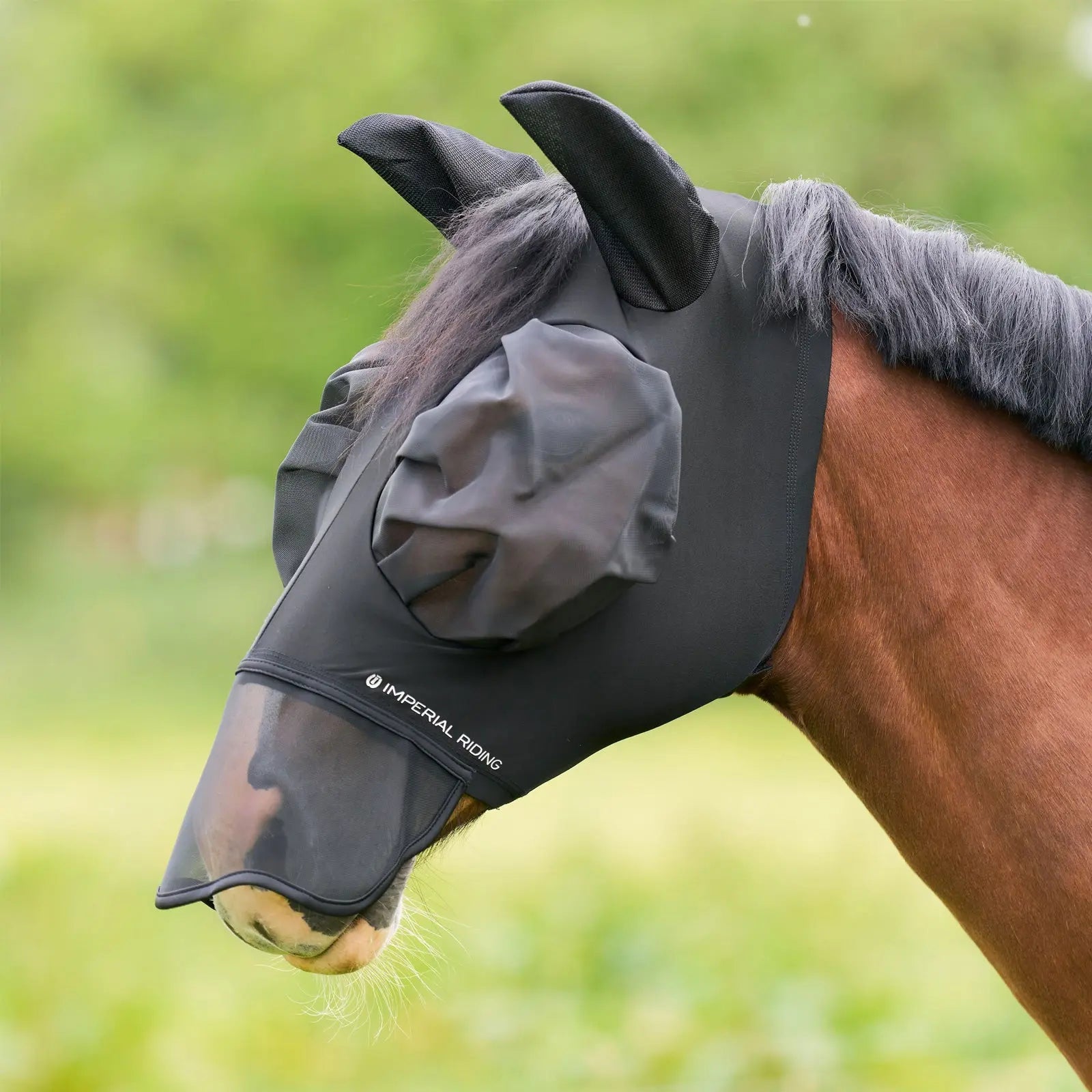 Imperial Riding Flymask With Nose Ears