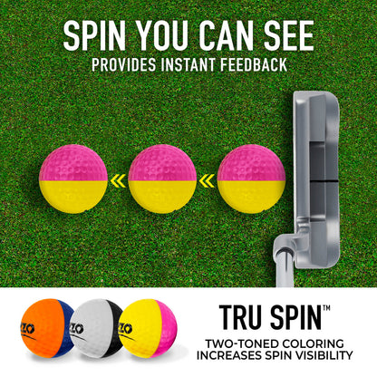 Izzo Golf Tru Spin Foam Practice Balls