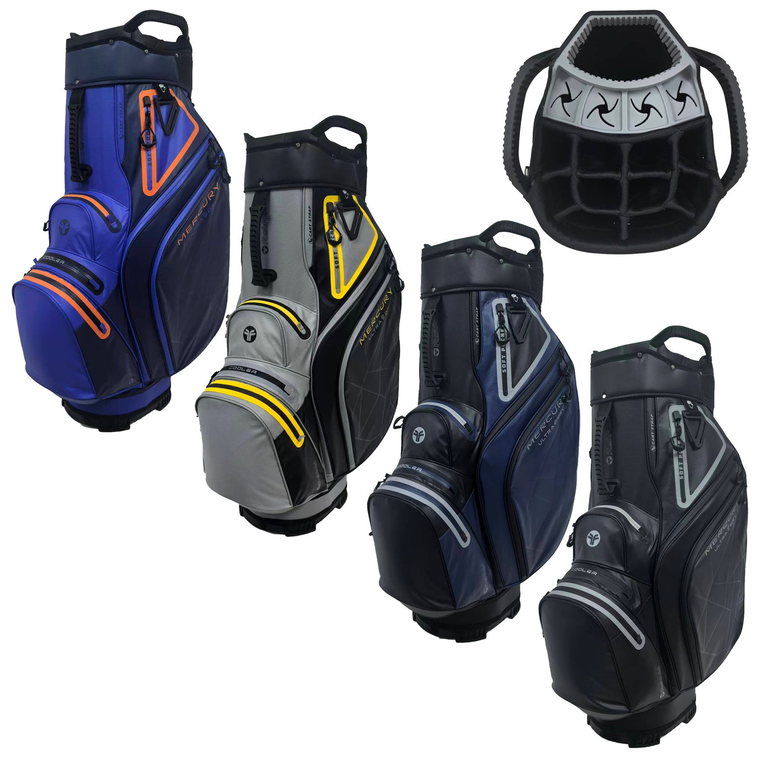 FastFold Mercury 2.0 Ultra Dry Waterproof Golf Cart Bag