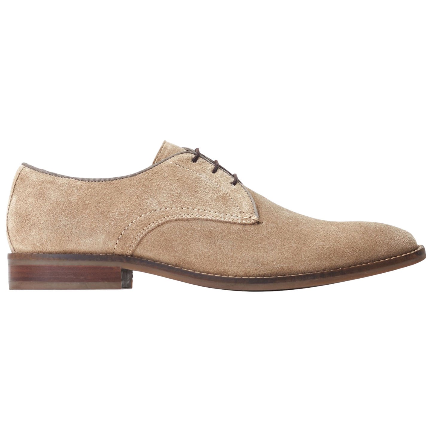 Base London Mens Bronte Suede Derby Shoes