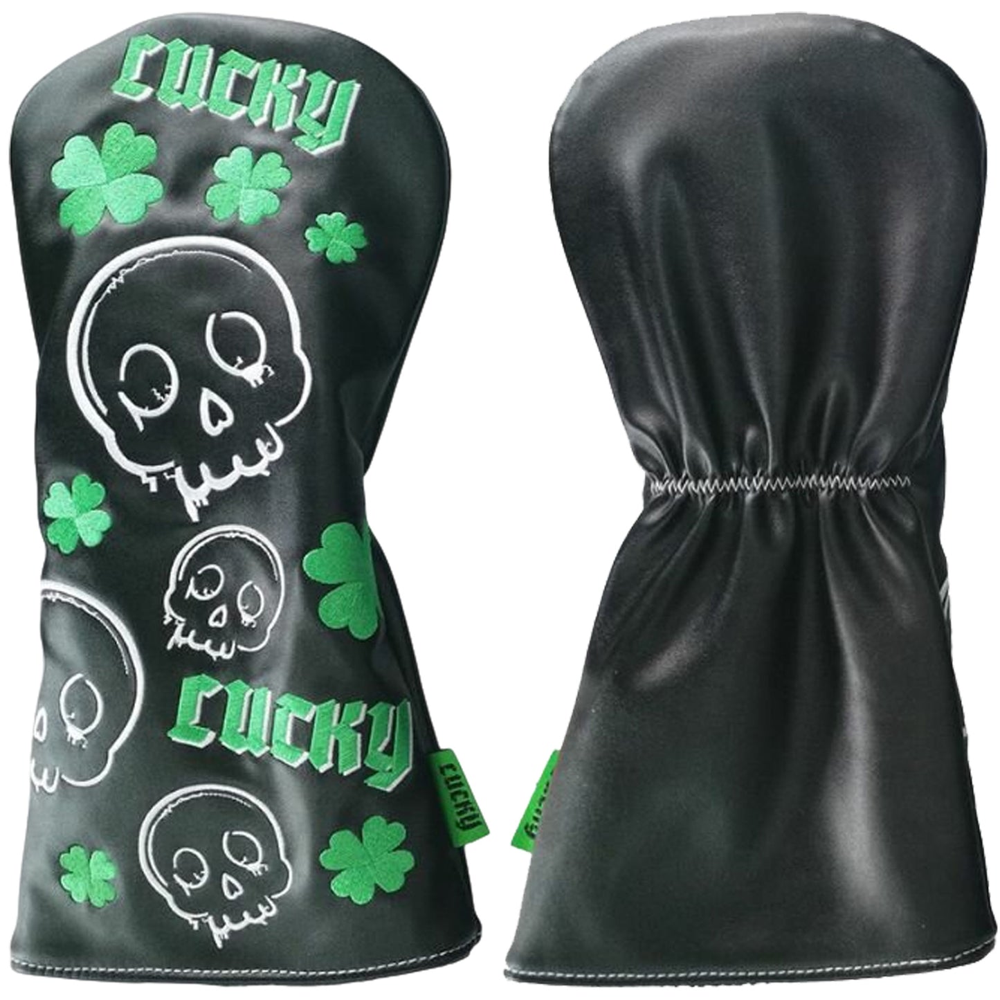 Legend Lucky Skull Headcovers - Black