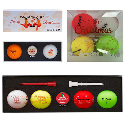 Volvik Vivid Golf Balls Special Edition Christmas Packs