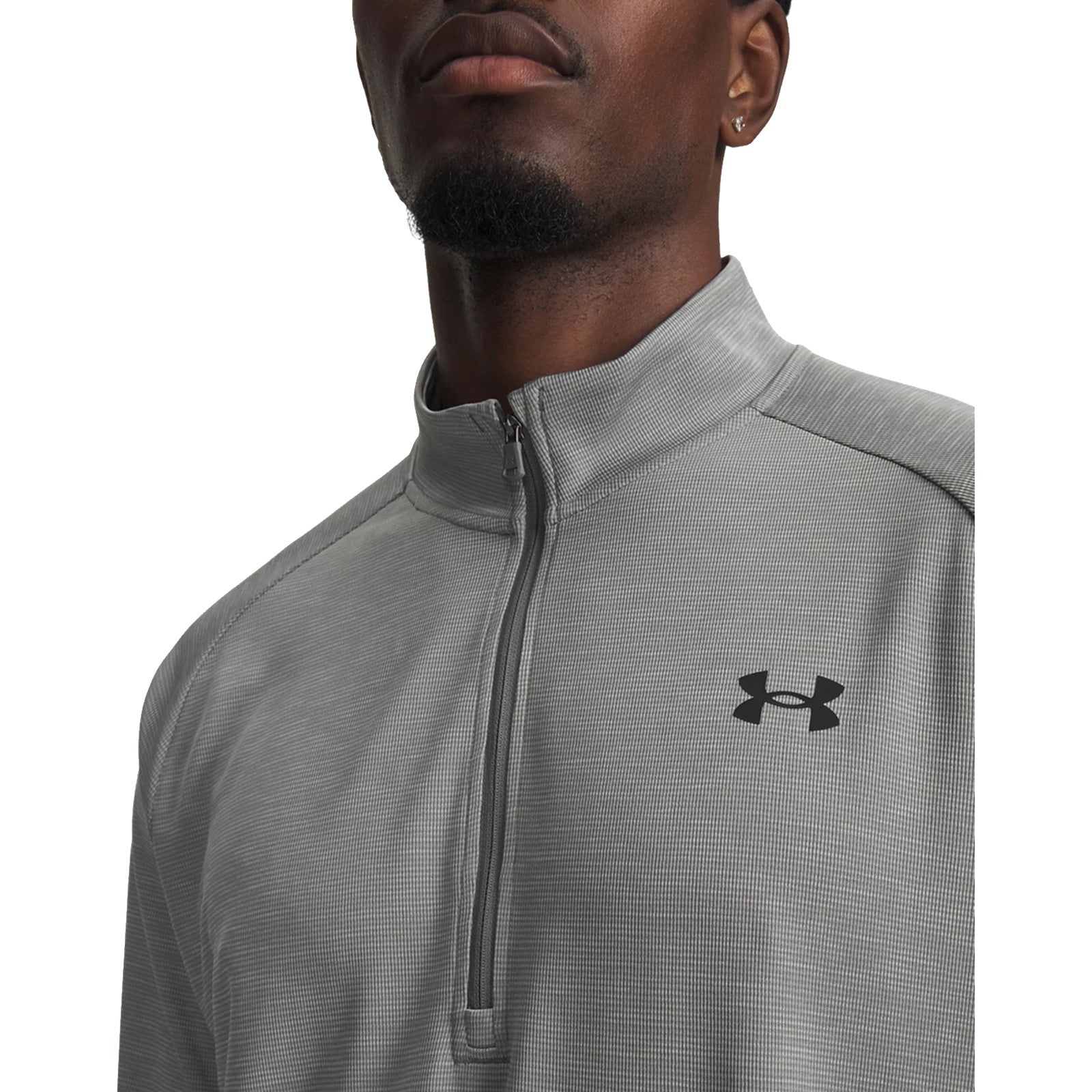 Under Armour Mens Tech Textured Half Zip Top