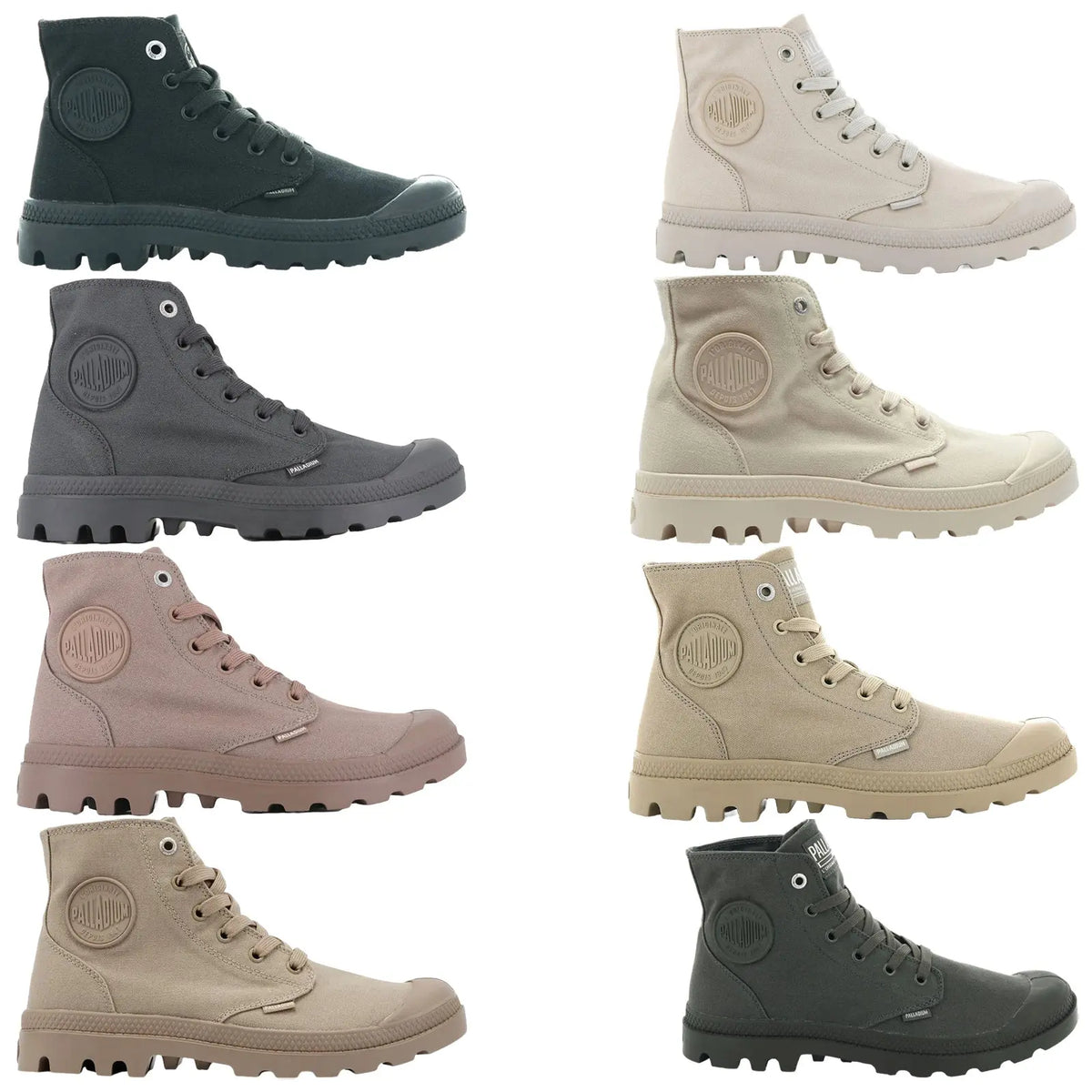 Palladium Unisex Mono Chrome Boots 73089