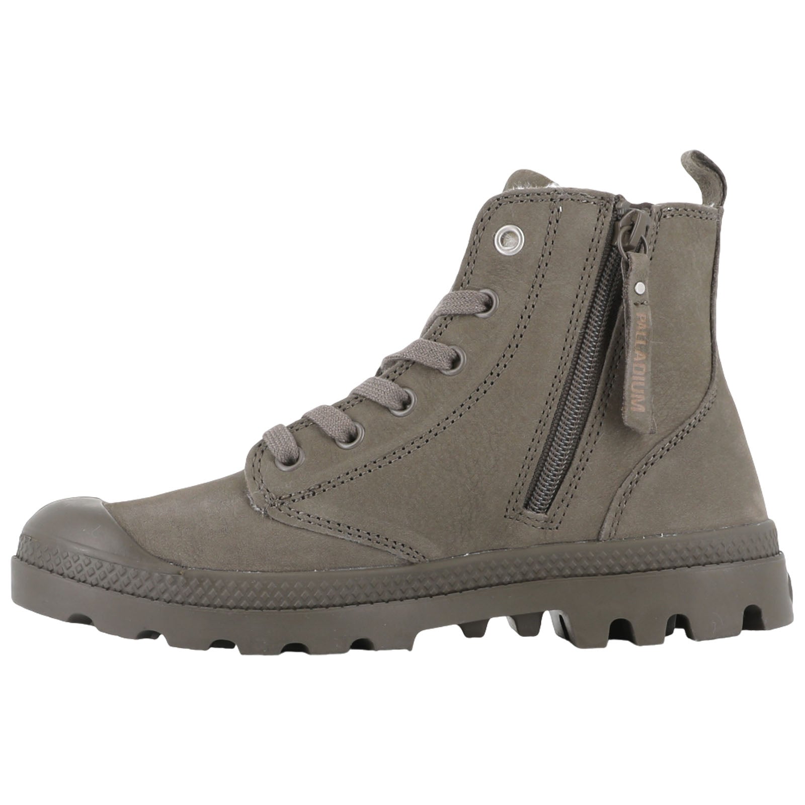 Palladium Ladies Pampa Hi Side-Zip Nubuck Boots