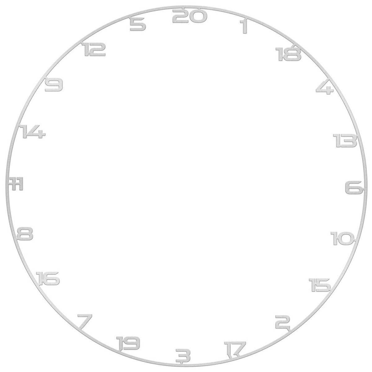 Bullet Dartboard Universal Fit Coloured Number Ring