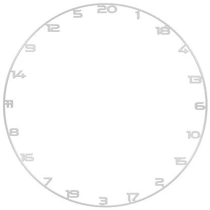 Bullet Dartboard Universal Fit Coloured Number Ring