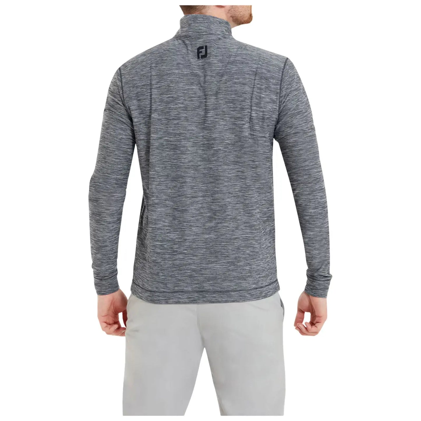 FootJoy Mens Space Dye Chill-Out Half Zip - Small