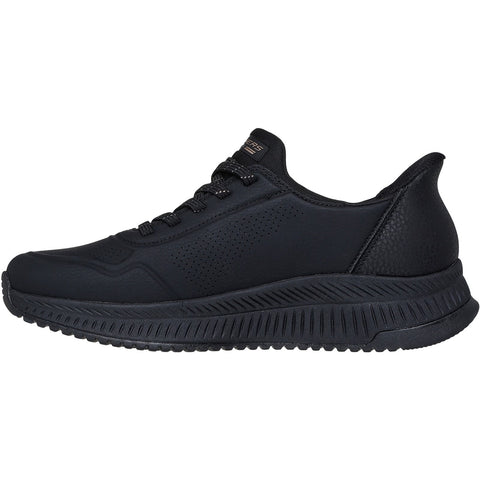 Skechers Ladies Slip-ins BOBS Squad 4 Key Look Trainers