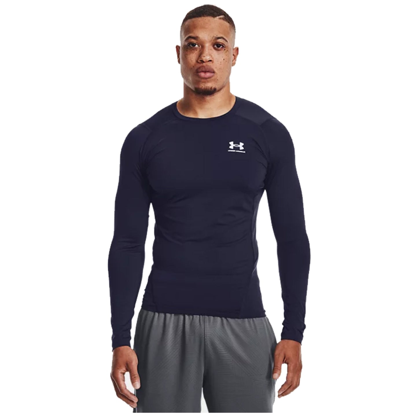 Under Armour Mens HeatGear Compression Long Sleeve Top 3XL 4XL